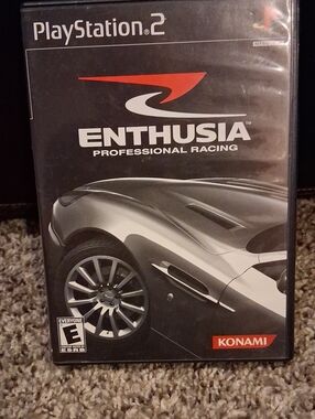 Sony PlayStation 2 Enthusia Professional Racing - Black, Silver, Red
